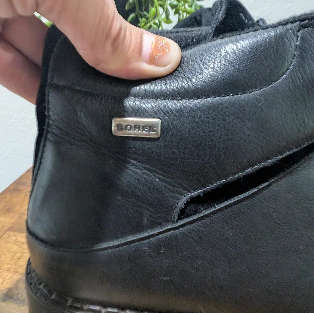 Vintage Sorel Boots Women’s Zurich Black Size‎ 8.5 M